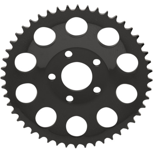 PartzBiz HD: 3467063-Drag Specialties Black 46 Tooth Dished Rear Wheel Sprocket Harley Big Twin Evo
