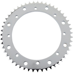 PartzBiz HD 1210-2668 - Drag Specialties Chrome 51 Tooth Steel Rear Sprocket Harley Custom Chopper