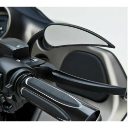PartzBiz HD 13-400 - Arlen Ness Rad II Micro Rear View กระจกนูนทรงหยดน้ำ แฮนด์ซ้ายสีดำ PartzBiz HD 13-400 - Arlen Ness Rad II Micro Rear View กระจกนูนทรงหยดน้ำ แฮนด์ซ้ายสีดำ