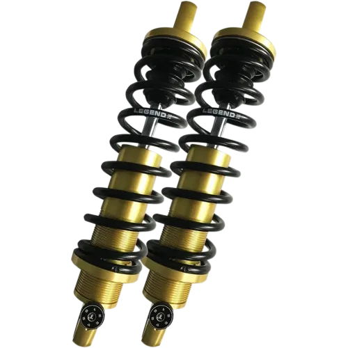 PartzBiz HD: 3469093-Legend Revo-A Coil Suspension 13” Standard Gold Adjustable Shocks Harley 04+ XL PartzBiz HD: 3469093-Legend Revo-A Coil Suspension 13” Standard Gold Adjustable Shocks Harley 04+ XL