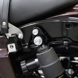 PartzBiz HD 140-000 - ชุดโช๊คหลัง Arlen Ness คู่ +1‚” Black Harley Touring 09-22