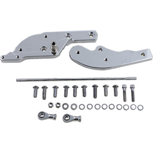 PartzBiz HD: 3479706-Drag Specialties Chrome Forward Controls Kit 2018+ Harley Softail Low Rider FXBB PartzBiz HD: 3479706-Drag Specialties Chrome Forward Controls Kit 2018+ Harley Softail Low Rider FXBB