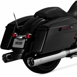 PartzBiz HD 16650 - Vance & Hines Chrome 450 Titan Slip On Muffler Exhaust Pipes Harley Touring '17+ PartzBiz HD 16650 - Vance & Hines Chrome 450 Titan Slip On Muffler Exhaust Pipes Harley Touring '17+