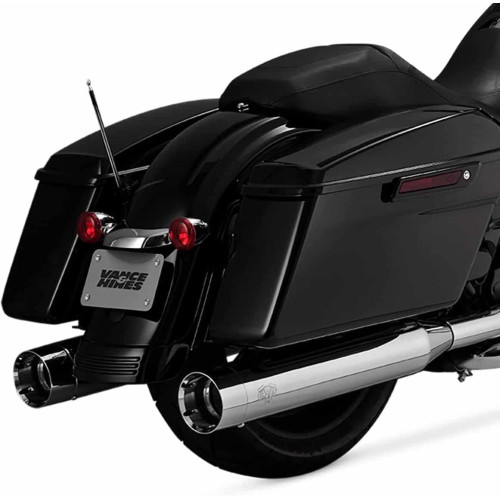 PartzBiz HD: 3454418-Vance & Hines Chrome 450 Titan Slip On Muffler Exhaust Pipes Harley Touring '17+ PartzBiz HD: 3454418-Vance & Hines Chrome 450 Titan Slip On Muffler Exhaust Pipes Harley Touring '17+