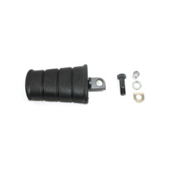 PartzBiz HD 17-0301 - ยางสีดำแบน Kick Starter Pedal Replica เปลี่ยน Harley Ironhead Pan FLH