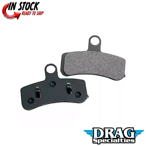 PartzBiz HD: 3492612-Drag Semi Metallic Front Brake Pads Pair Set OE Harley Dyna Softail 08-17 PartzBiz HD: 3492612-Drag Semi Metallic Front Brake Pads Pair Set OE Harley Dyna Softail 08-17