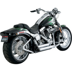 PartzBiz HD 17221 - Vance & Hines Shortshots ท่อไอเสียแบบเซ 1986-2011 Harley Softail