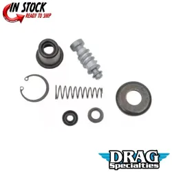 PartzBiz HD 1731-0419 - Rear Brake Master Cylinder Rebuild Kit OEM 4170097 2014+ Harley Sportster XL