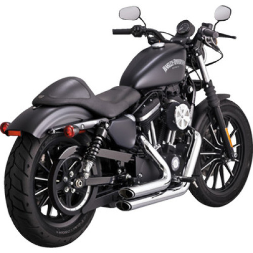 PartzBiz HD: 3488247-Vance & Hines Shortshots 2-into-2 Exhaust System Pipe Chrome Harley XL 2014+ PartzBiz HD: 3488247-Vance & Hines Shortshots 2-into-2 Exhaust System Pipe Chrome Harley XL 2014+