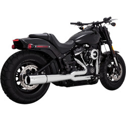 PartzBiz HD 17387 - Vance & Hines Chrome 2 Into 1 Pro Pipe Exhaust System Harley Softail 18+ M8 PartzBiz HD 17387 - Vance & Hines Chrome 2 Into 1 Pro Pipe Exhaust System Harley Softail 18+ M8