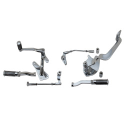 PartzBiz HD 17545 - Custom Chrome Forward Controls Control Kit Foot Pegs 91-03 Harley Sportster XL PartzBiz HD 17545 - Custom Chrome Forward Controls Control Kit Foot Pegs 91-03 Harley Sportster XL