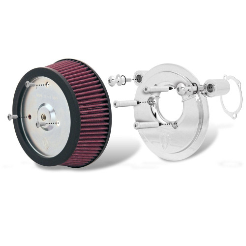 PartzBiz HD: 3443336-Arlen Ness Big Sucker เครื่องฟอกอากาศ Stage 1 Performance Filter Kit Harley 18-505 PartzBiz HD: 3443336-Arlen Ness Big Sucker เครื่องฟอกอากาศ Stage 1 Performance Filter Kit Harley 18-505