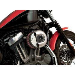 PartzBiz HD 18-824 - Arlen Ness Stage 1 Big Sucker Natural Air Cleaner Filter Kit Harley Sportster XL PartzBiz HD 18-824 - Arlen Ness Stage 1 Big Sucker Natural Air Cleaner Filter Kit Harley Sportster XL