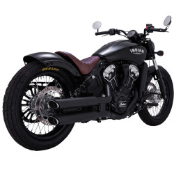 PartzBiz HD 18323 - Vance & Hines Chrome Twin Slash Slip On Mufflers Exhaust Pipes Indian Scout 15+ PartzBiz HD 18323 - Vance & Hines Chrome Twin Slash Slip On Mufflers Exhaust Pipes Indian Scout 15+