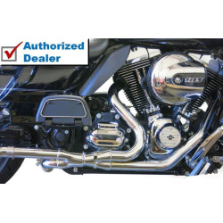 PartzBiz HD 1F14A - Bassani 2 into 2 2x2 True Dual Header Pipes Exhaust Harley 09-16 Touring Bagger PartzBiz HD 1F14A - Bassani 2 into 2 2x2 True Dual Header Pipes Exhaust Harley 09-16 Touring Bagger