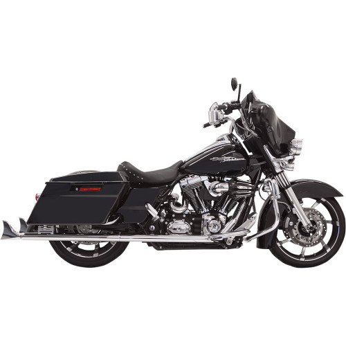 PartzBiz HD: 3460365-Bassani 36” Chrome Exhaust 2 1/4 Bagger Fishtail Slip-On Mufflers Harley Touring PartzBiz HD: 3460365-Bassani 36” Chrome Exhaust 2 1/4 Bagger Fishtail Slip-On Mufflers Harley Touring