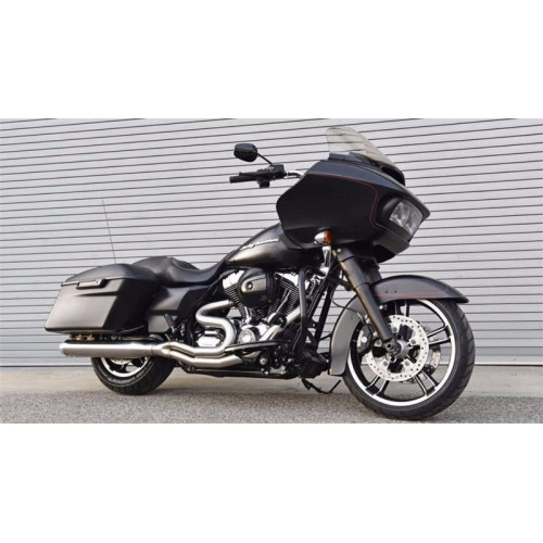PartzBiz HD: 3442419-4‚” Bassani Road Rage 3 III ท่อไอเสียสแตนเลส 2 ออก 1 Harley Touring