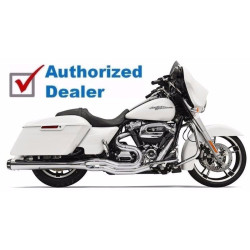 PartzBiz HD 1F51R - Bassani Chrome Road Rage 2 into 1 Exhaust Pipe 4” Megaphone 2017+ Harley Touring PartzBiz HD 1F51R - Bassani Chrome Road Rage 2 into 1 Exhaust Pipe 4” Megaphone 2017+ Harley Touring