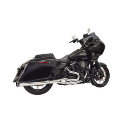 PartzBiz HD 1F78T - Bassani Road Rage 2-1 Chrome HP Performance ท่อไอเสีย Harley Touring M8 17+
