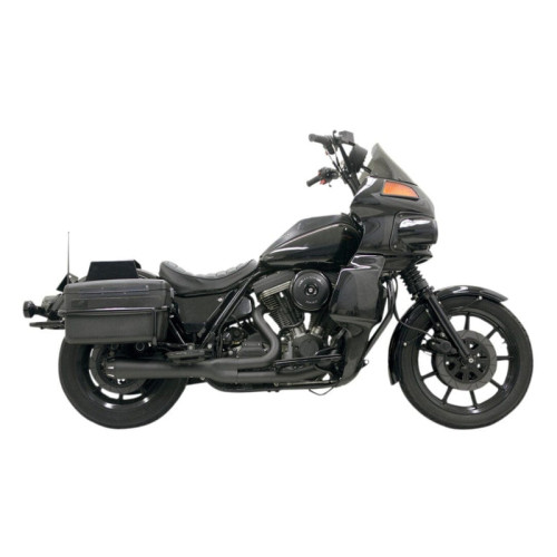 PartzBiz HD: 3443702-Black Bassani 2 into 1 Road Rage Exhaust Pipe FXR Floorboards or Mid Controls PartzBiz HD: 3443702-Black Bassani 2 into 1 Road Rage Exhaust Pipe FXR Floorboards or Mid Controls