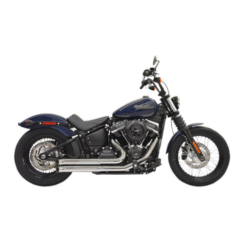 PartzBiz HD: 3476164-Bassani Chrome Pro Street Turnout ท่อไอเสียส่วนหัว Harley Softail M8 PartzBiz HD: 3476164-Bassani Chrome Pro Street Turnout ท่อไอเสียส่วนหัว Harley Softail M8