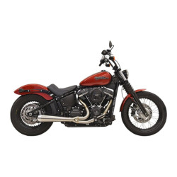 PartzBiz HD 1S72SS - Bassani Stainless Road Rage 3 2-1 Exhaust Header Pipes System Harley Softail M8 PartzBiz HD 1S72SS - Bassani Stainless Road Rage 3 2-1 Exhaust Header Pipes System Harley Softail M8