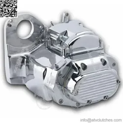 PartzBiz HD 201-59 - Ultima Polished & Chrome 6-Speed Transmission Trans Evolution Evo Harley Softail PartzBiz HD 201-59 - Ultima Polished & Chrome 6-Speed Transmission Trans Evolution Evo Harley Softail
