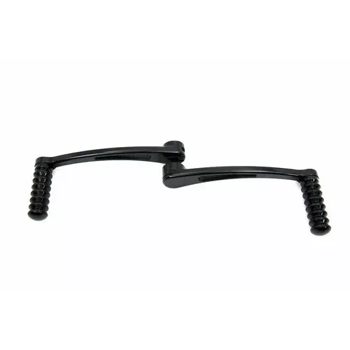 PartzBiz HD: 3446241-Black Sliced Heel Toe Standard Splined Shifter Lever Set Harley Touring Bagger