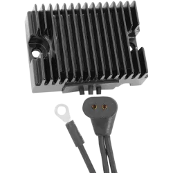 PartzBiz HD 2112-0781 - สีดำ 17.8A 17.8 แอมป์ 12v OEM ตัวควบคุมแรงดันไฟฟ้าทดแทน Harley Shovelhead FLH