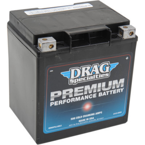 PartzBiz HD: 3450548-Drag Premium Performance AGM 500 CCA GYZ32 Battery Harley Touring Bagger Dresser PartzBiz HD: 3450548-Drag Premium Performance AGM 500 CCA GYZ32 Battery Harley Touring Bagger Dresser