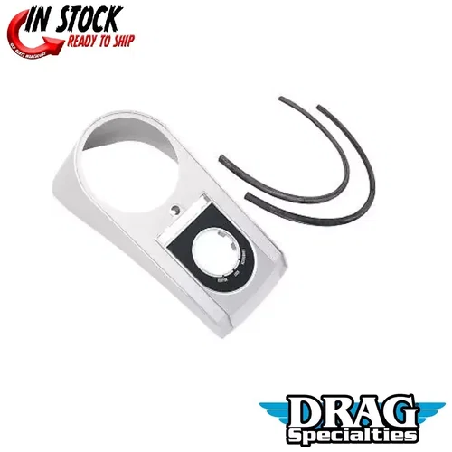 PartzBiz HD: 3482770-Drag Specialties Chrome Dash Speedo Housing Panel Harley Softail FXST FLST 96-99