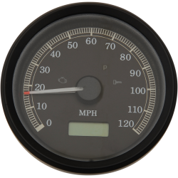 PartzBiz HD 2210-0389 - Black Electronic Programmable Analog Speedometer Speedo Harley Dyna Sportster PartzBiz HD 2210-0389 - Black Electronic Programmable Analog Speedometer Speedo Harley Dyna Sportster