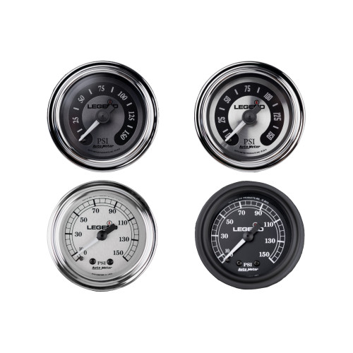 PartzBiz HD: 3469201-Legend Suspension Silver Fairing Mount LED Backlit PSI Air Pressure Gauge Harley PartzBiz HD: 3469201-Legend Suspension Silver Fairing Mount LED Backlit PSI Air Pressure Gauge Harley