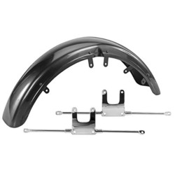 PartzBiz HD 22404 - Replica Steel 35mm Front End Fender Harley Sportster Super Glide FXR Ironhead XL