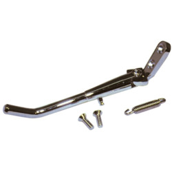PartzBiz HD 23037 - V-Factor 11‚” ขาตั้งชุบโครเมี่ยม ขาตั้ง Jiffy แบบเรียว 1984-99 Harley Softail