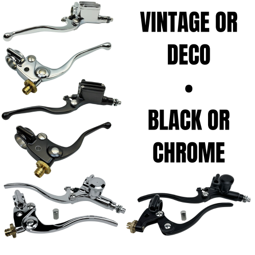 PartzBiz HD: 3444060-Black Handlebar Controls Master Cylinder Clutch Lever Kit Harley Chopper Bobber PartzBiz HD: 3444060-Black Handlebar Controls Master Cylinder Clutch Lever Kit Harley Chopper Bobber