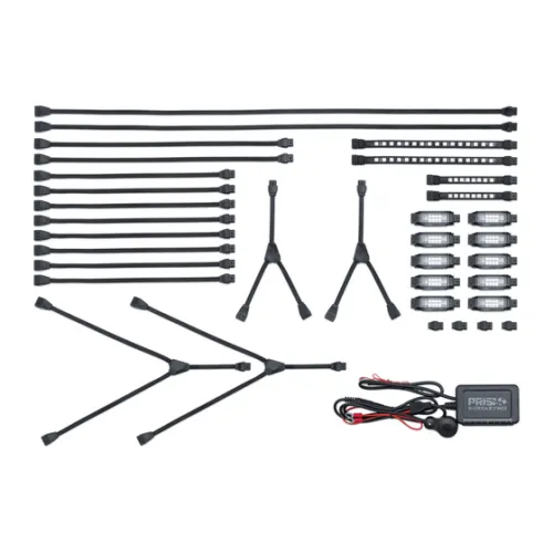 PartzBiz HD: 3461635-Kuryakyn Prism+ Pro Kit LED L.E.D. Kit Bluetooth Controller Light Changing 12V PartzBiz HD: 3461635-Kuryakyn Prism+ Pro Kit LED L.E.D. Kit Bluetooth Controller Light Changing 12V