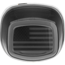 PartzBiz HD 2926 - Kuryakyn Tracer US Flag LED Taillight Smoke Lens License Light Harley Touring PartzBiz HD 2926 - Kuryakyn Tracer US Flag LED Taillight Smoke Lens License Light Harley Touring