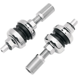 PartzBiz HD 30-5048C - Progressive Suspension 2” Rear Shocks Lowering Kit Studs 00-2017 Harley Softail