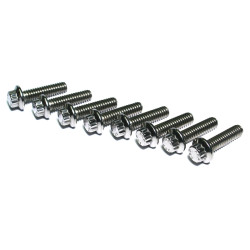 PartzBiz HD 3033 - Feuling 12 Point Lifter Block Bolt Dress Up Kit SAE Steel Harley Twin Cam 99-17