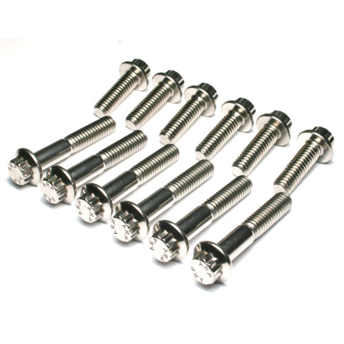 PartzBiz HD: 3487082-Feuling 12 Point Rocker Cover Bolt Dress Up Kit SAE Steel Harley Twin Cam 99-17