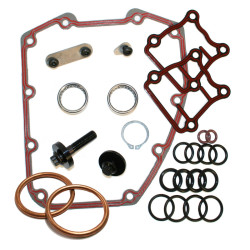 PartzBiz HD 3042 - Feuling Cam Crank Bolt Kit 12 Point Engine Fastener Kit Black Harley Twin Cam
