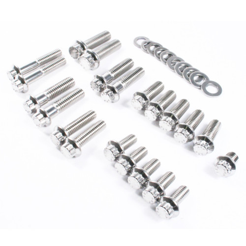 PartzBiz HD: 3462146-Feuling Dress Up แชสซี Trim Fastener Kit แสดง Bolts Washers Harley 04-17 XL