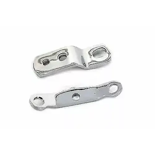 PartzBiz HD: 3446288-Chrome Top Motor Engine Mount 2 Piece Set Kit Harley Ironhead Sportster XL XLH