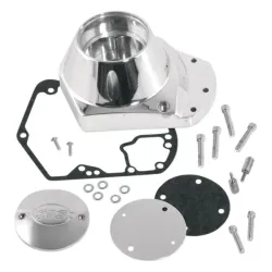 PartzBiz HD 31-0335 - ชุดฝาครอบแคม Billet ขัดเงา S&S Cycle 6061 อลูมิเนียม Harley Big Twin 73-92 PartzBiz HD 31-0335 - ชุดฝาครอบแคม Billet ขัดเงา S&S Cycle 6061 อลูมิเนียม Harley Big Twin 73-92