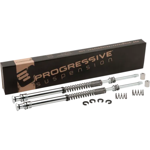 PartzBiz HD: 3477115-Progressive Monotube Front Fork Cartridge Lowering Kit 2” Harley Softail 00-17 PartzBiz HD: 3477115-Progressive Monotube Front Fork Cartridge Lowering Kit 2” Harley Softail 00-17
