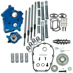 PartzBiz HD 310-1005 - ชุดปั้มน้ำมัน S&S M8 Cam Plate Chrome 465G Gear Harley Touring Softail PartzBiz HD 310-1005 - ชุดปั้มน้ำมัน S&S M8 Cam Plate Chrome 465G Gear Harley Touring Softail