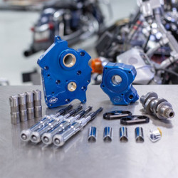 PartzBiz HD 310-1011 - S&S M8 Cam Plate ชุดปั้มน้ำมันแพ็คเกจโซ่ 465C สีดำ Harley Touring Softail PartzBiz HD 310-1011 - S&S M8 Cam Plate ชุดปั้มน้ำมันแพ็คเกจโซ่ 465C สีดำ Harley Touring Softail