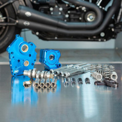 PartzBiz HD 310-1082B - S&S Cam Plate Oil Pump ก้านกระทุ้ง Kit Performance Package Chrome 550C Chain Harley PartzBiz HD 310-1082B - S&S Cam Plate Oil Pump ก้านกระทุ้ง Kit Performance Package Chrome 550C Chain Harley