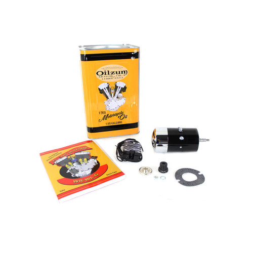 PartzBiz HD: 3441474-ชุดแปลงระบบการชาร์จกระแสสลับ 12V 36-73 วาล์วด้านข้างแบบ Flathead ของ Harley